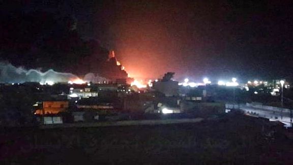 دیدهبان حقوق بشر سوریه از حمله پهپادی به پایگاه آمریکایی خراب الجير در حومه حسکه خبر داد