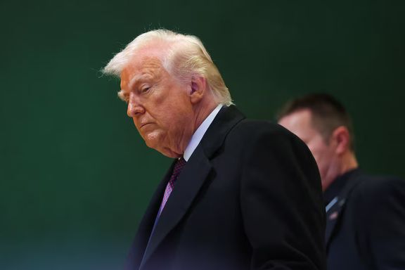 US President Donald Trump walks during the 56th annual World Economic Forum meeting in Davos, Switzerland, January 22, 2026.