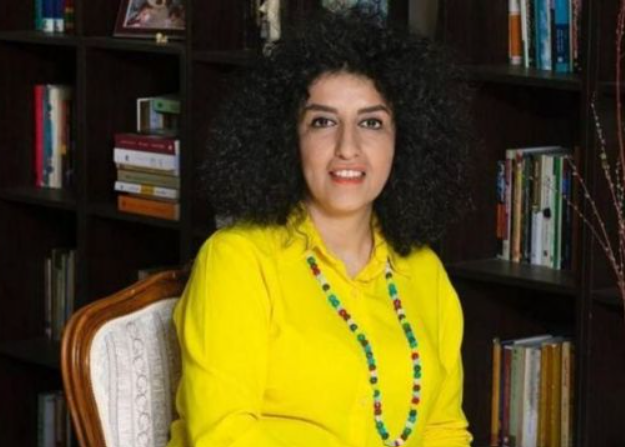 Iranian Nobel Peace Prize laureate Narges Mohammadi 