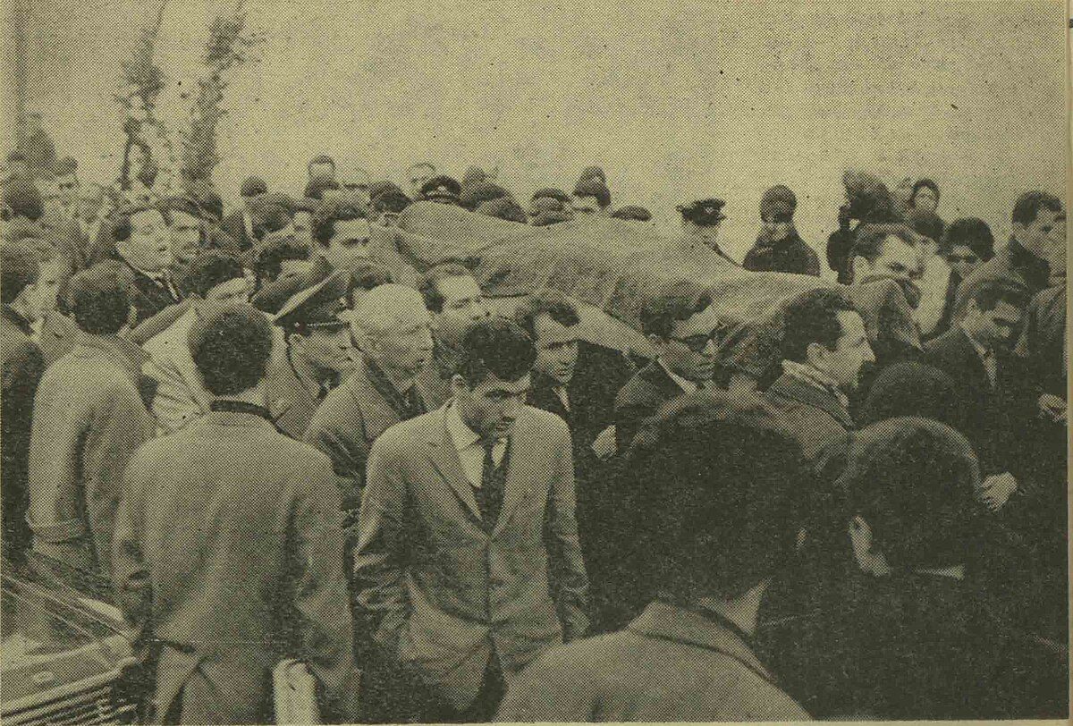 تشییع پیکر فروغ فرخزاد