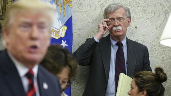 President Donald Trump's National Security Adviser John Bolton in May 2018