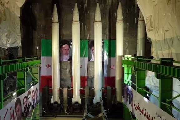 An underground Iranian missile silo in an undisclosed location.