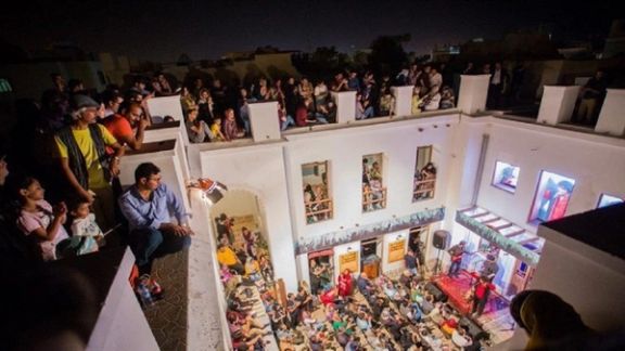 A performance during the music festival in Bushehr (February 2024)