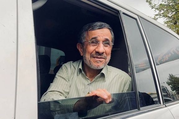 Iran's former president Mahmoud Ahmadinejad
