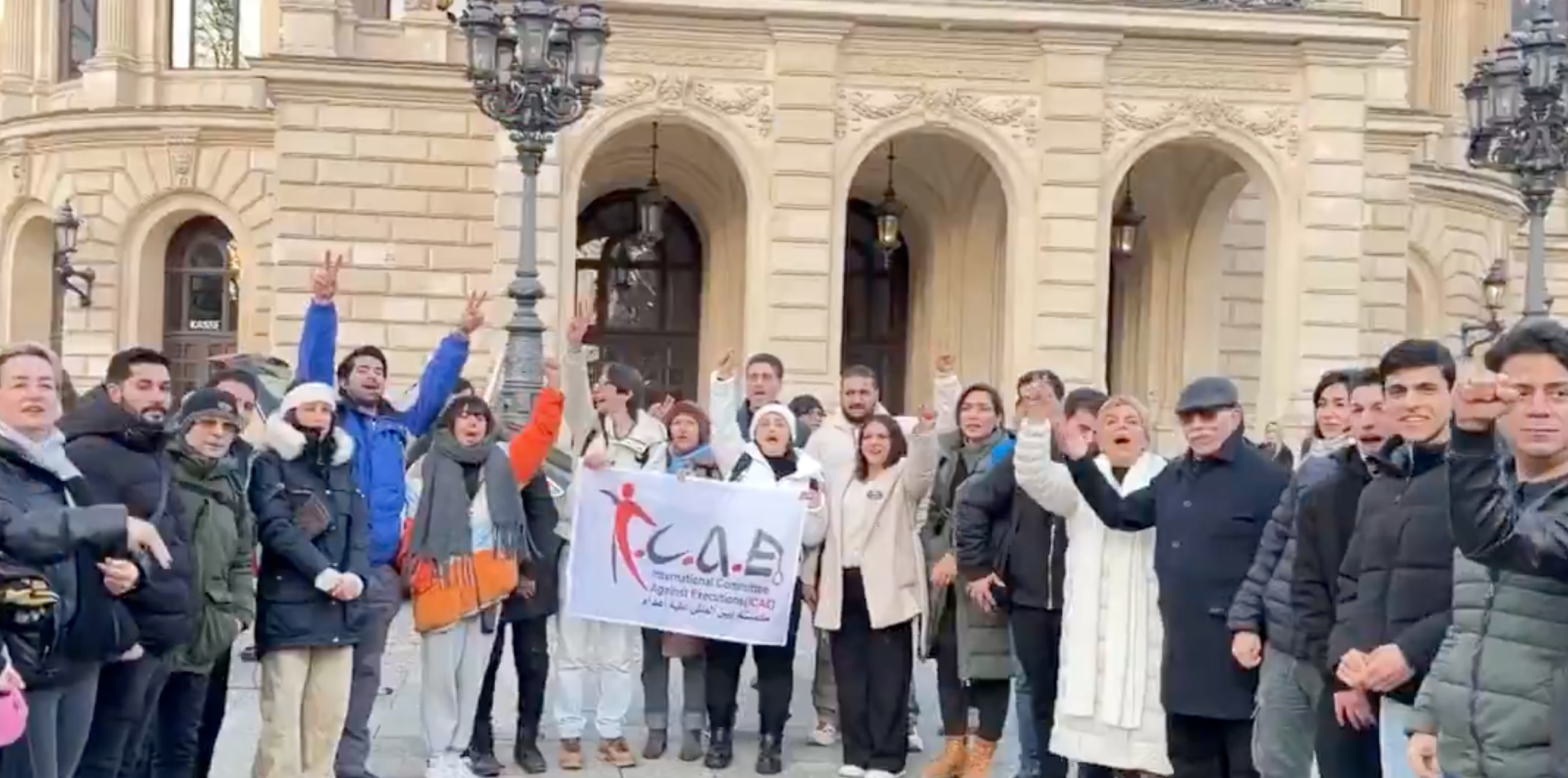 در سالروز انقلاب ۵۷، ایرانیان مخالف جمهوری اسلامی در شهرهای مختلف اروپا تجمع برگزار کردند