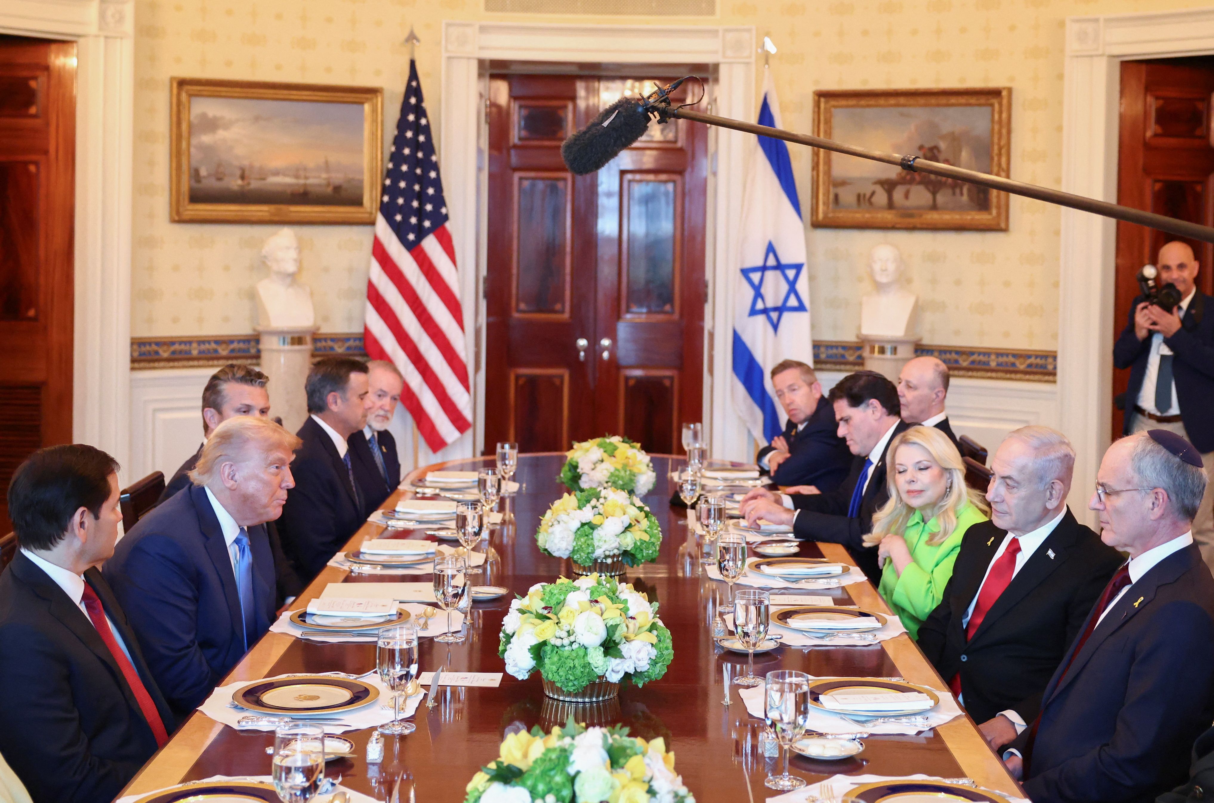 ترامپ در دیدار با نتانیاهو: طرح جابه‌جایی فلسطینی‌ها از غزه در حال پیشرفت است