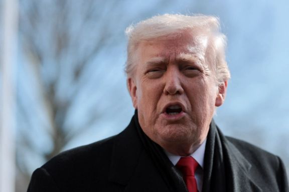 ترامپ: ناوگان عظیمی از نیروهای دریایی آمریکا بهسوی ایران در حال حرکت است