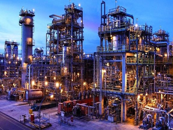 A facility at Bandar Imam Petrochemical Company on the shores of the Persian Gulf