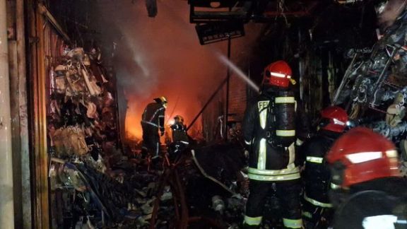 وقوع آتشسوزیهای گسترده در دستکم ۳ شهر ایران