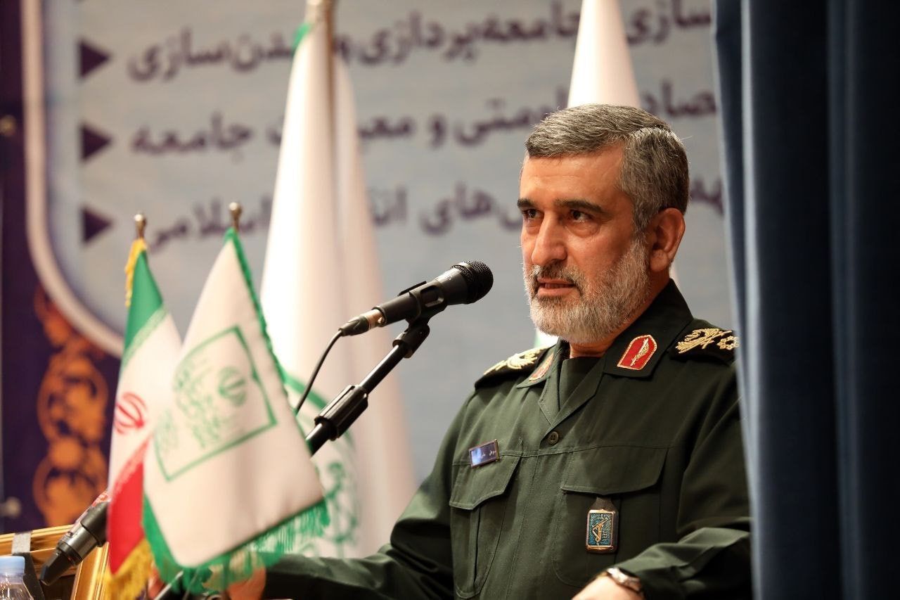 Amir-Ali Hajizadeh, the commander of the Aerospace Force of the IRGC