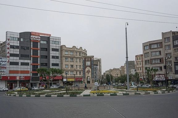 The center of Qods township where people were terrified by a loud explosion on Wednesday.
