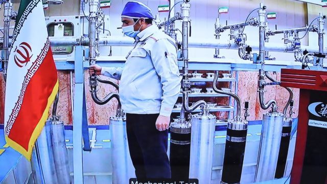 منظمة الطاقة الذرية الإيرانية: احتياطي اليورانيوم المخصب بنسبة 20% تجاوز 120 كغم