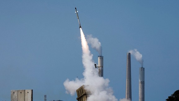 Israeli Iron Dome missile fired in August 2022