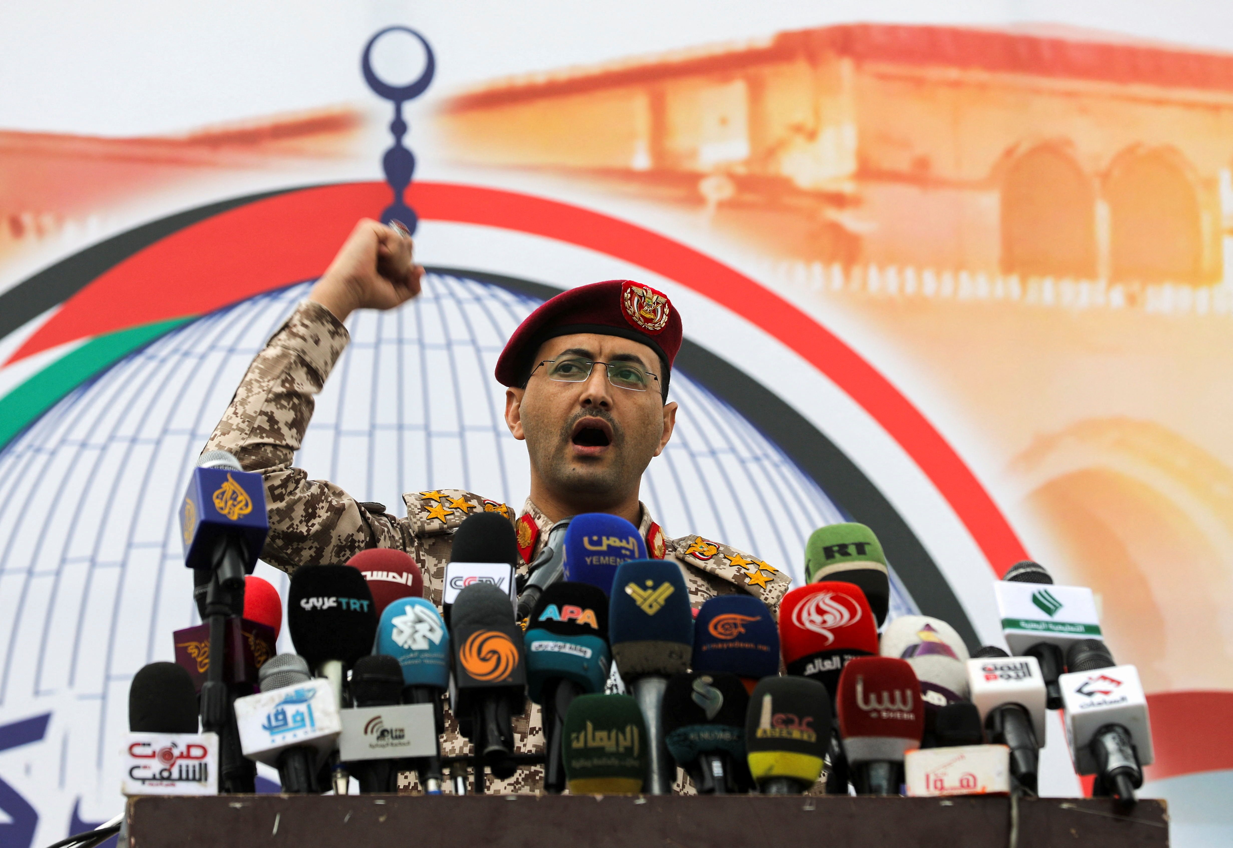 یحیی سریع، سخنگوی نظامی حوثی‌های یمن 