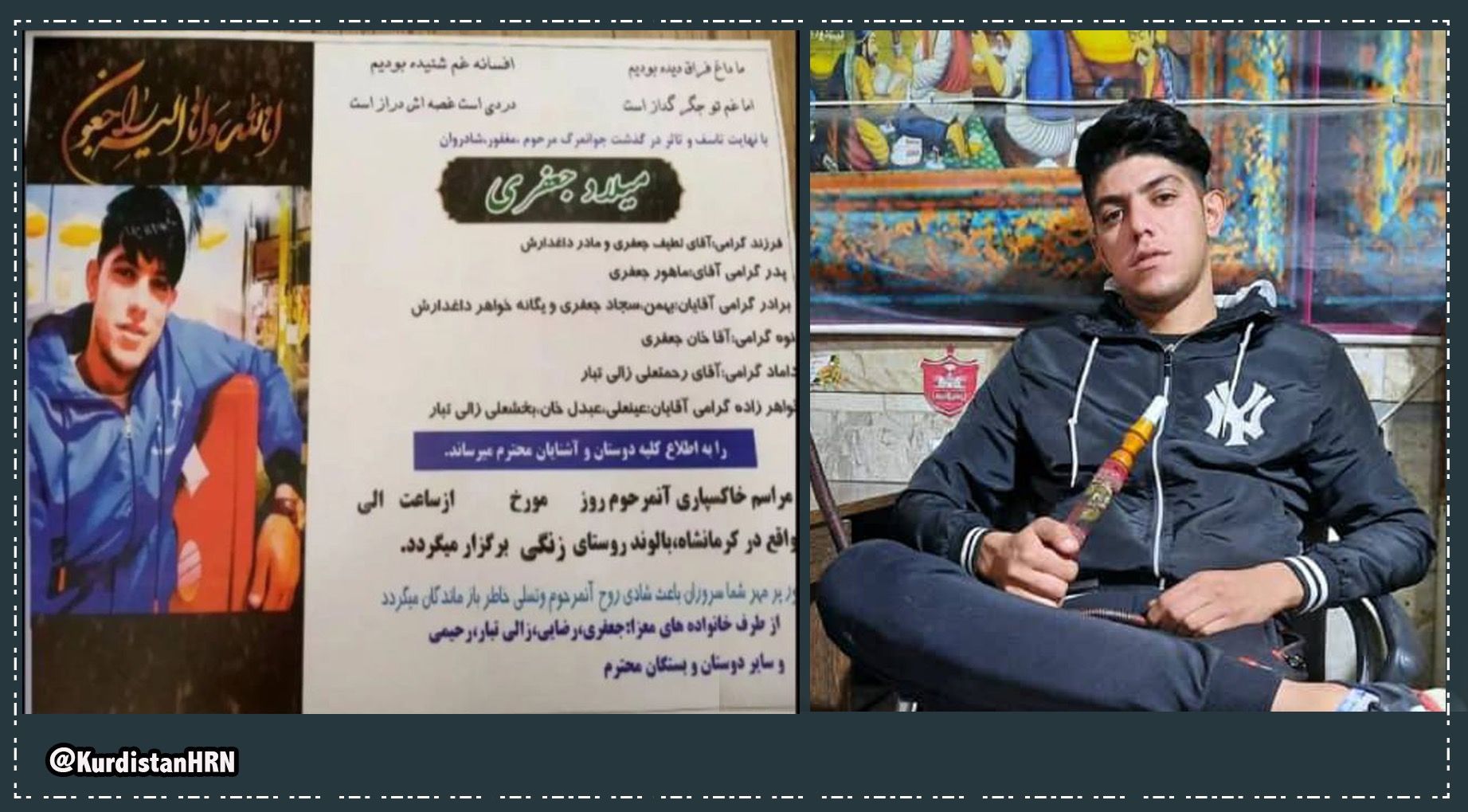 Kurdish Man Said Tortured To Death In Tehran Police Custody  