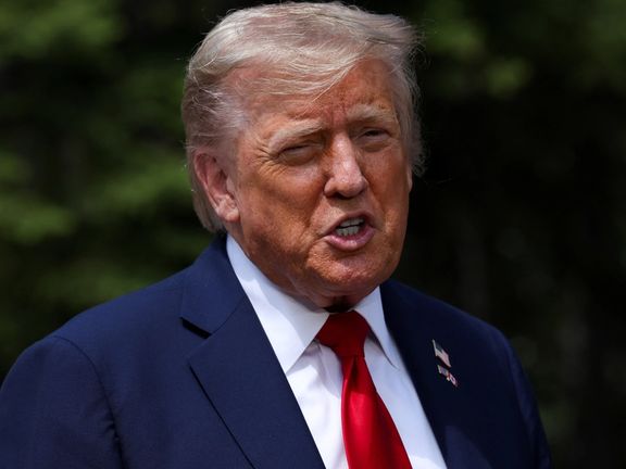 ترامپ در پاسخ به احتمال تغییر حکومت ایران: نمیخواهم ایران سلاح هستهای داشته باشد