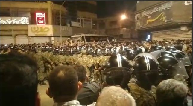 Iranian Security Uses Tear Gas, Firearms Against Protesters