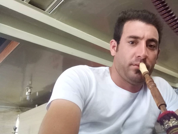 تصویری که بهمن فرزانه، متهم به قتل الهه حسیننژاد، از خود در حساب اینستاگرام منتشر کرده است.