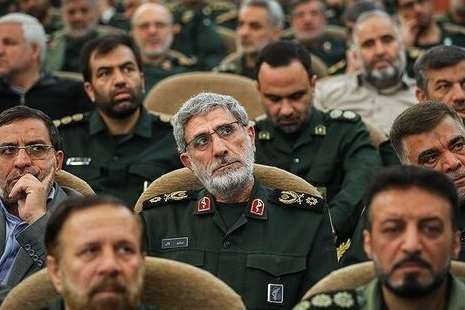 IRGC’s Quds force commander Esmail Qaani