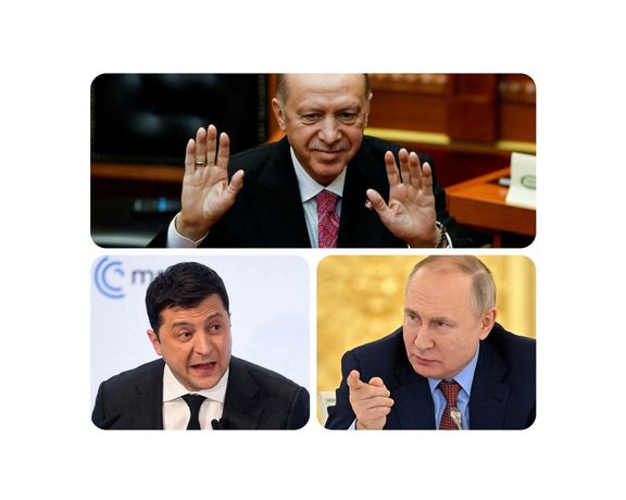 اردوغان به پوتین: ترکیه میتواند میزبان مذاکره پوتین و زلنسکی باشد