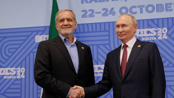 مسعود پزشکیان در دیدار با پوتین: از روسیه به دلیل پشتیبانی از ایران تشکر میکنم