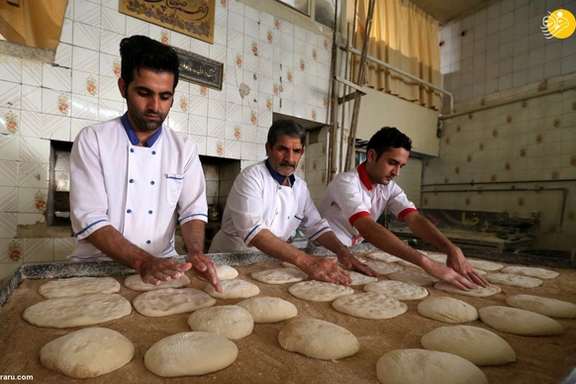 An Iranian bakery