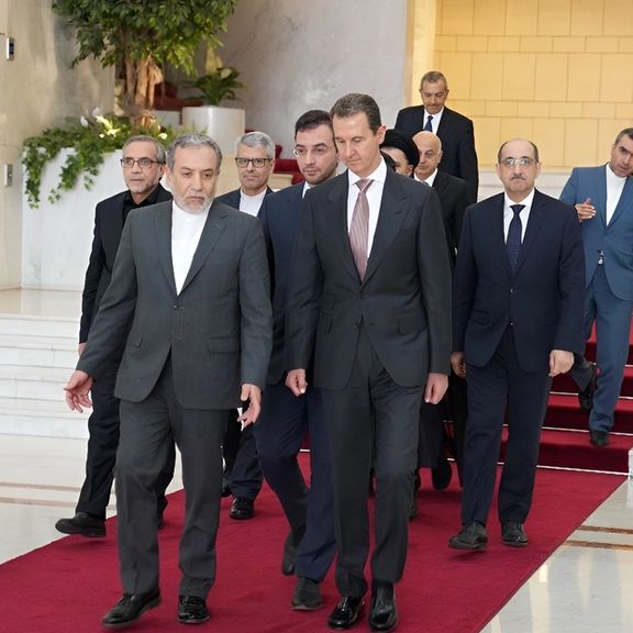Abbas Araghchi meets Bashar al-Assad in Damascus