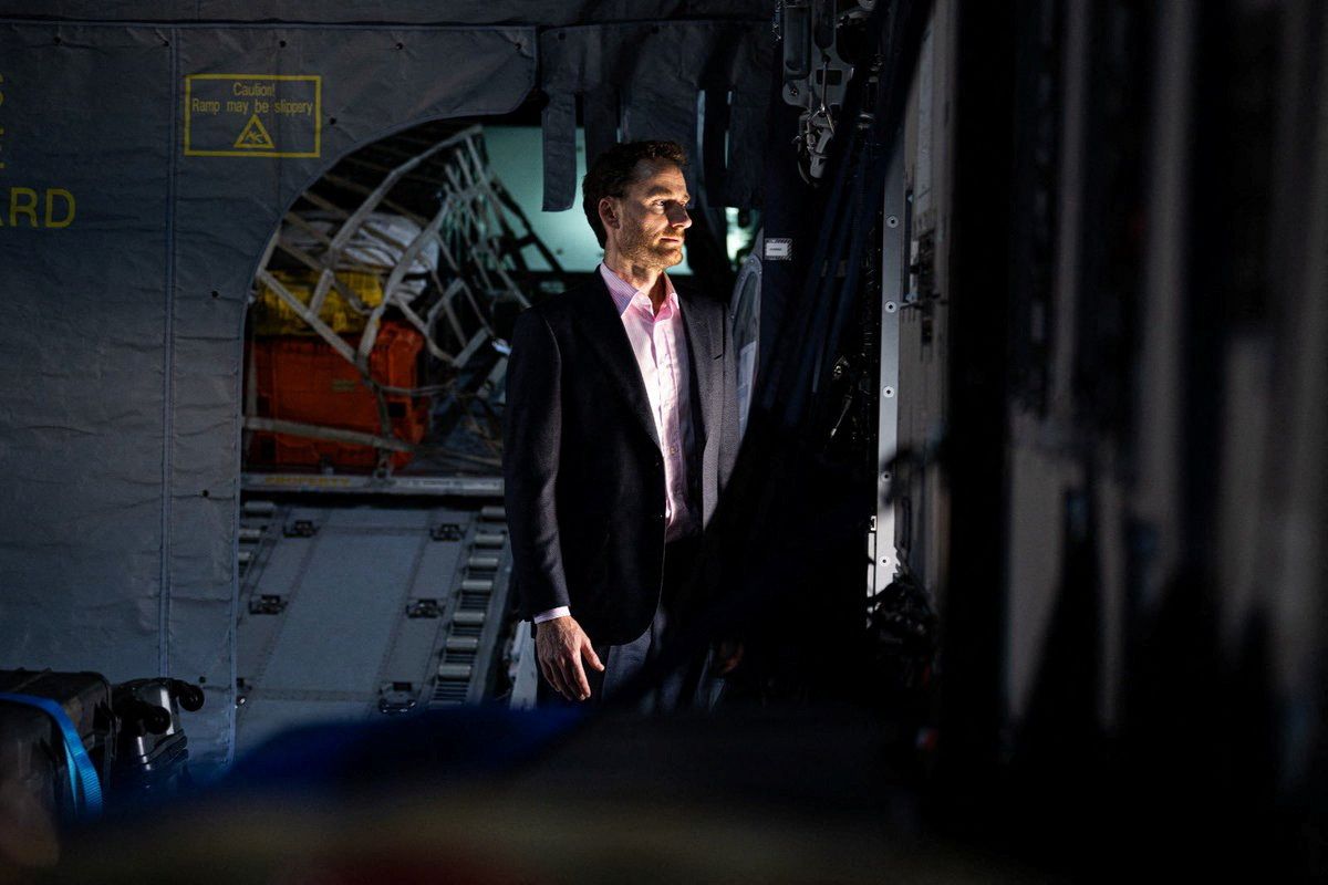 Belgian aid worker Olivier Vandecasteele looks on, in this undated handout image obtained by Reuters on May 26, 2023. 