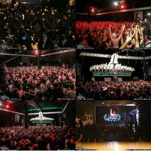 عزاداری بدون پروتکل در مشهد همزمان با اوجگیری کرونا