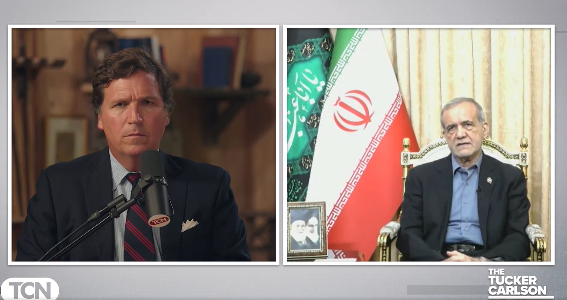 US should not fight Israel's ‘forever war’, Iran's Pezeshkian tells Carlson