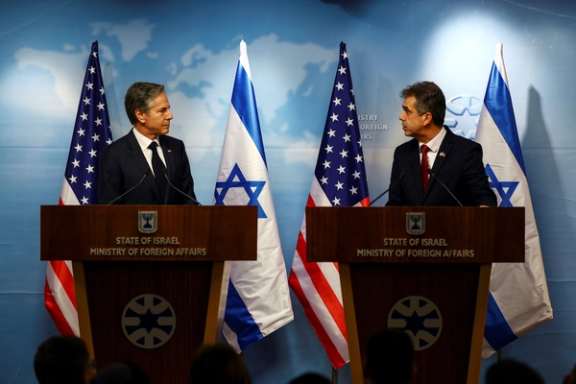 Secretary of State Antony Blinken and Israeli Foreign Minister Eli Cohen
