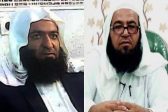 Reza (right) and Abdulrauf Rakhshani