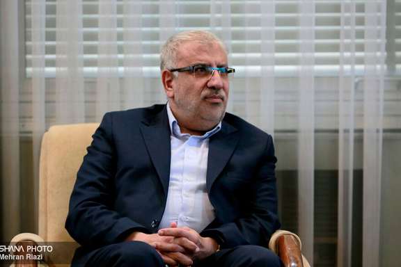 Javaed Owji, Iran's oil minister during a visit to Baku in June 2022