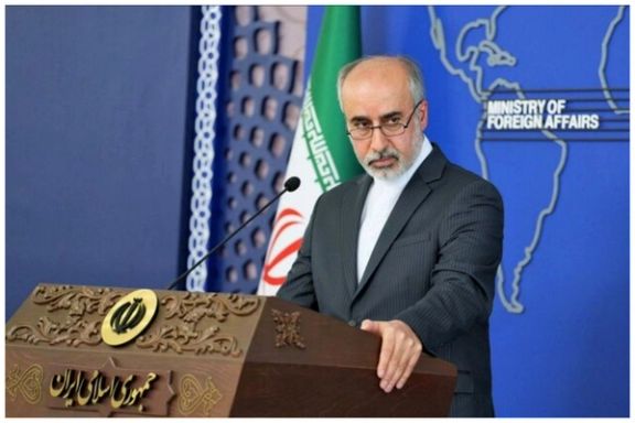 Nasser Kanaani, the spokesperson for the Iranian Foreign Ministry