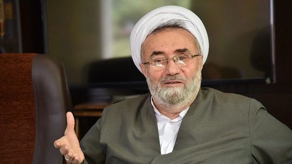 Cleric Masih Mohajeri, chief editor of Jomhuri Esami conservative newspaer