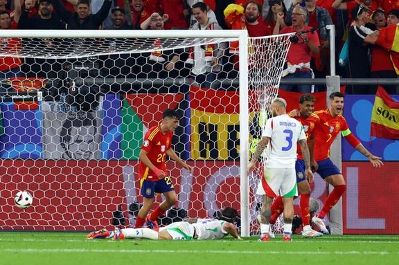 اسپانیا ۱-۰ ایتالیا؛ لاروخا با صدرنشینی در گروه مرگ به دور حذفی رسید