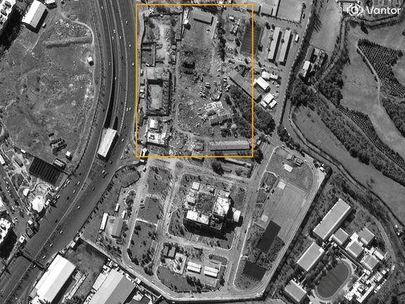 مرکز فرماندهی سپاه پاسداران پس از حمله، ۱۲ اسفند
