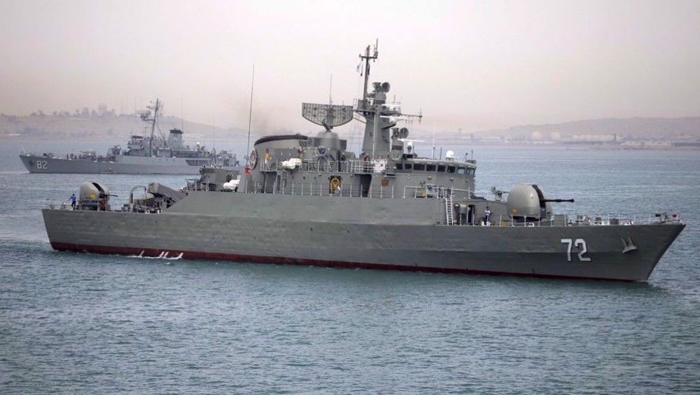 Iranian Warship Alborz Enters Tumultuous Red Sea