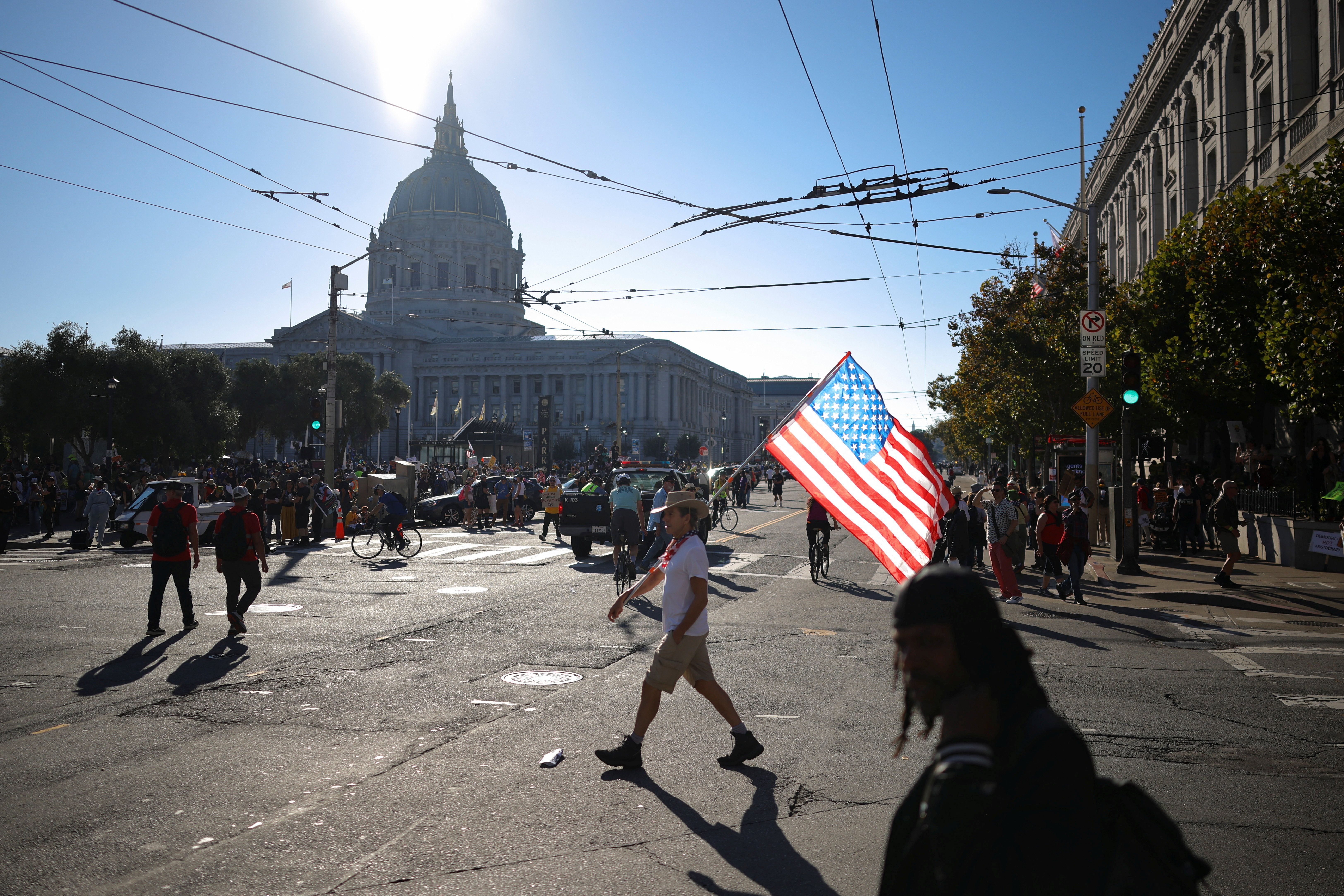 Iran’s Guards media calls US protests ‘prelude to civil war’