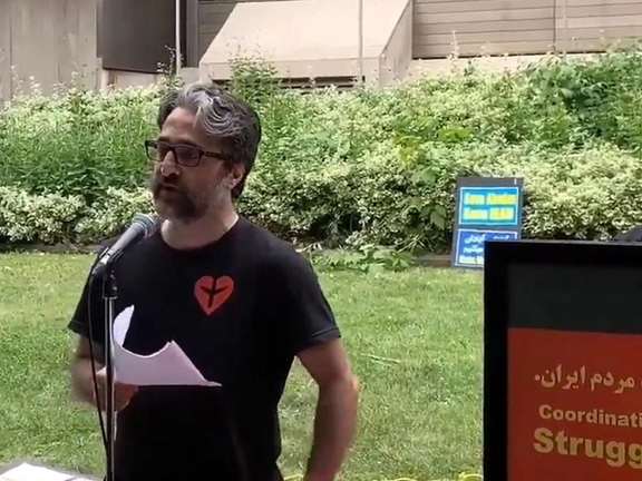 Canada-based activist Hamed Esmaeilion
