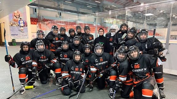 نایبقهرمانی تیم زنان هاکی روی یخ ایران در جام اتحادیه