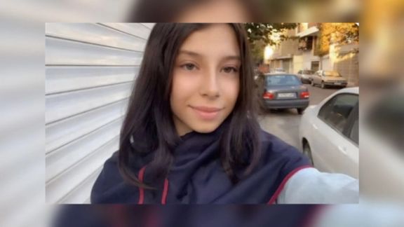 دیانا طاهرآبادی، دانشآموز ۱۶ ساله، در خطر حکم اعدام است