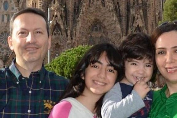 Jailed Swedish-Iranian doctor Ahmadreza Djalali and his family