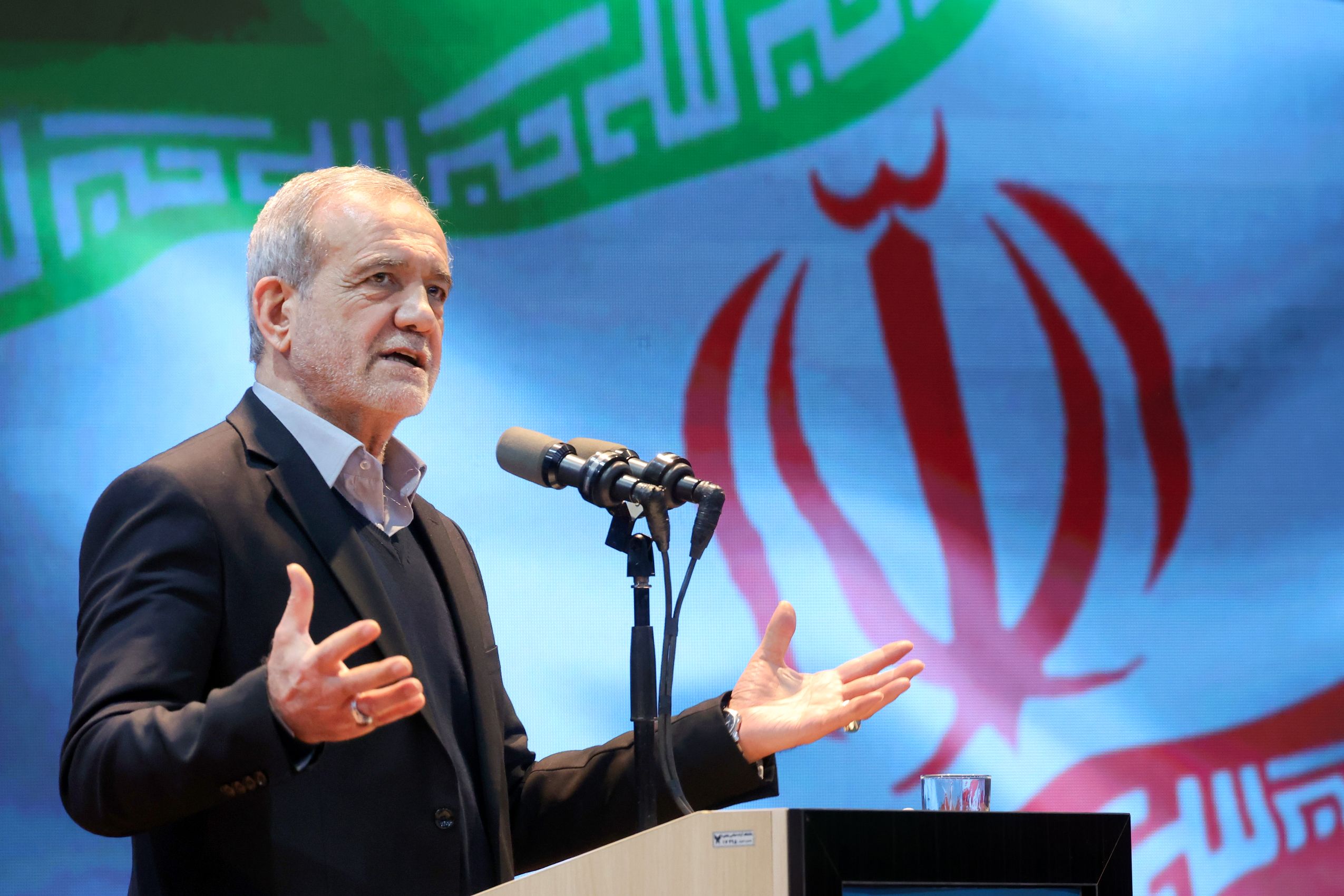 Iran's President Masoud Pezeshkian