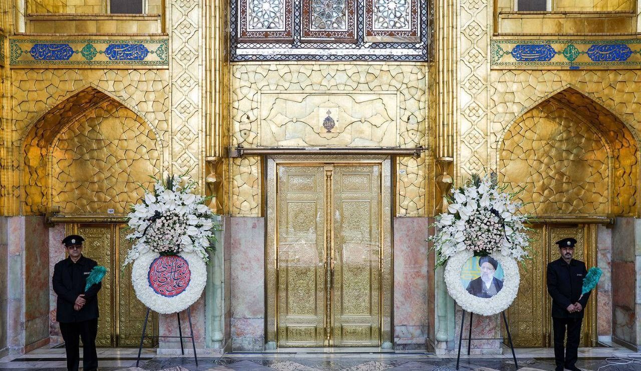 Late President Ebrahim Raisi laid to rest at the gold-domed Imam Reza shrine