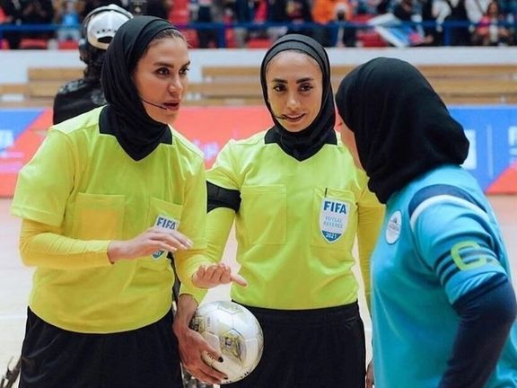 قضاوت زری فتحی و گلاره ناظمی، دو داور زن ایرانی در جام جهانی فوتسال ۲۰۲۵