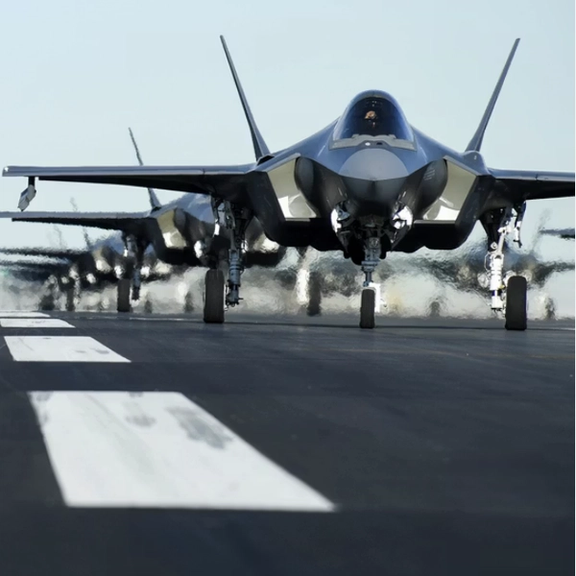 بريطانيا ترسل ست مقاتلات "إف-35" إلى قبرص تحسبًا لتصاعد التوتر في المنطقة