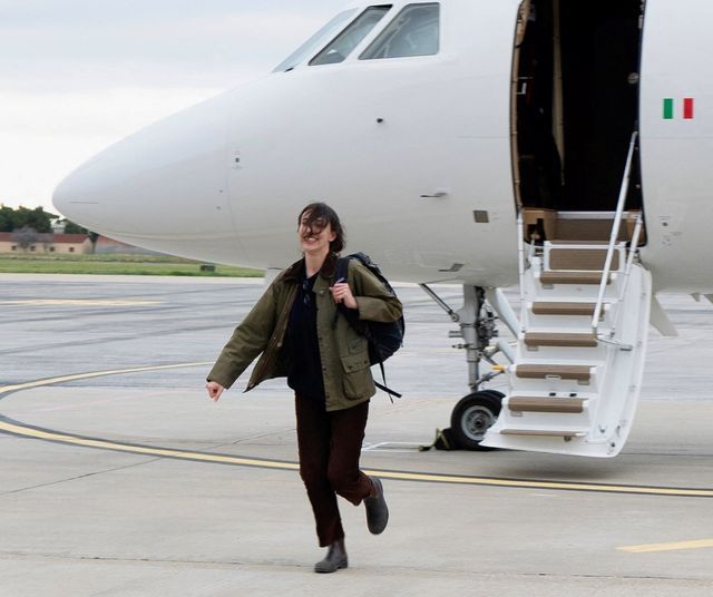 Italian journalist returns home after being freed from Iran