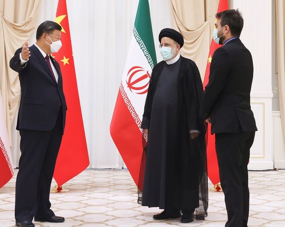"أول لقاء" يجمع رئيسيْ الصين وإيران .. وتأكيد على تنفيذ اتفاقية الـ 25 عامًا