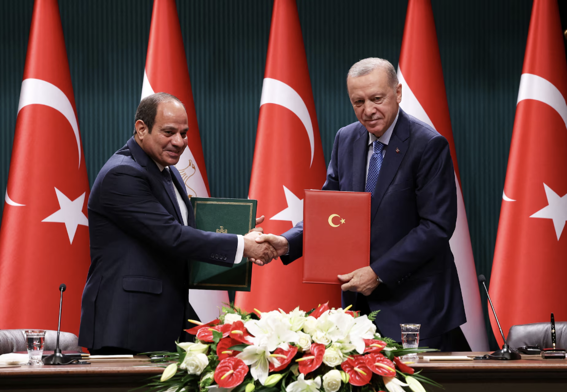 اولین سفر رییس‌جمهور مصر به ترکیه پس از ۱۲ سال سردی روابط دو کشور